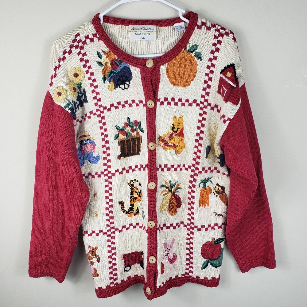 Winnie the Pooh Vintage Button Down Cardigan